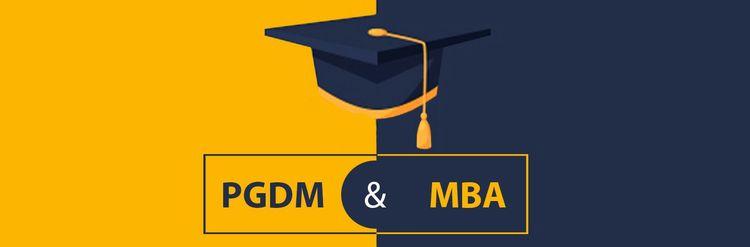 PGDM vs MBA