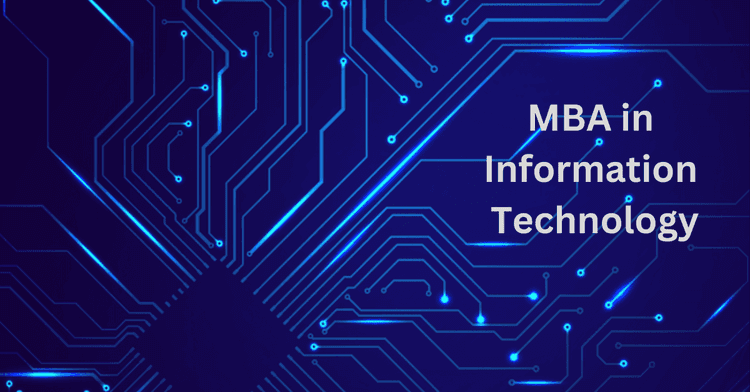 What is an MBA in Information technology?
