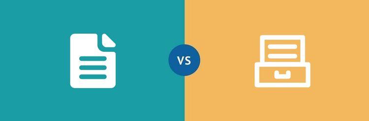 Document Management vs Record Management