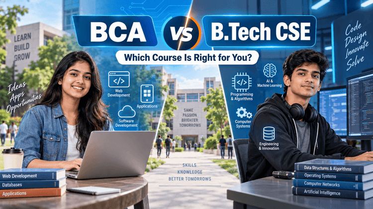 BCA vs B.Tech CSE