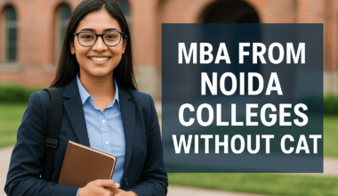 MBA colleges without CAT in Noida